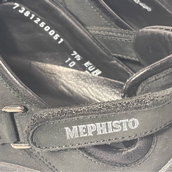 Metiphsto Runoff Air-Jet Leather Mary Jane Velcro Strap size 10 - Picture 7 of 10